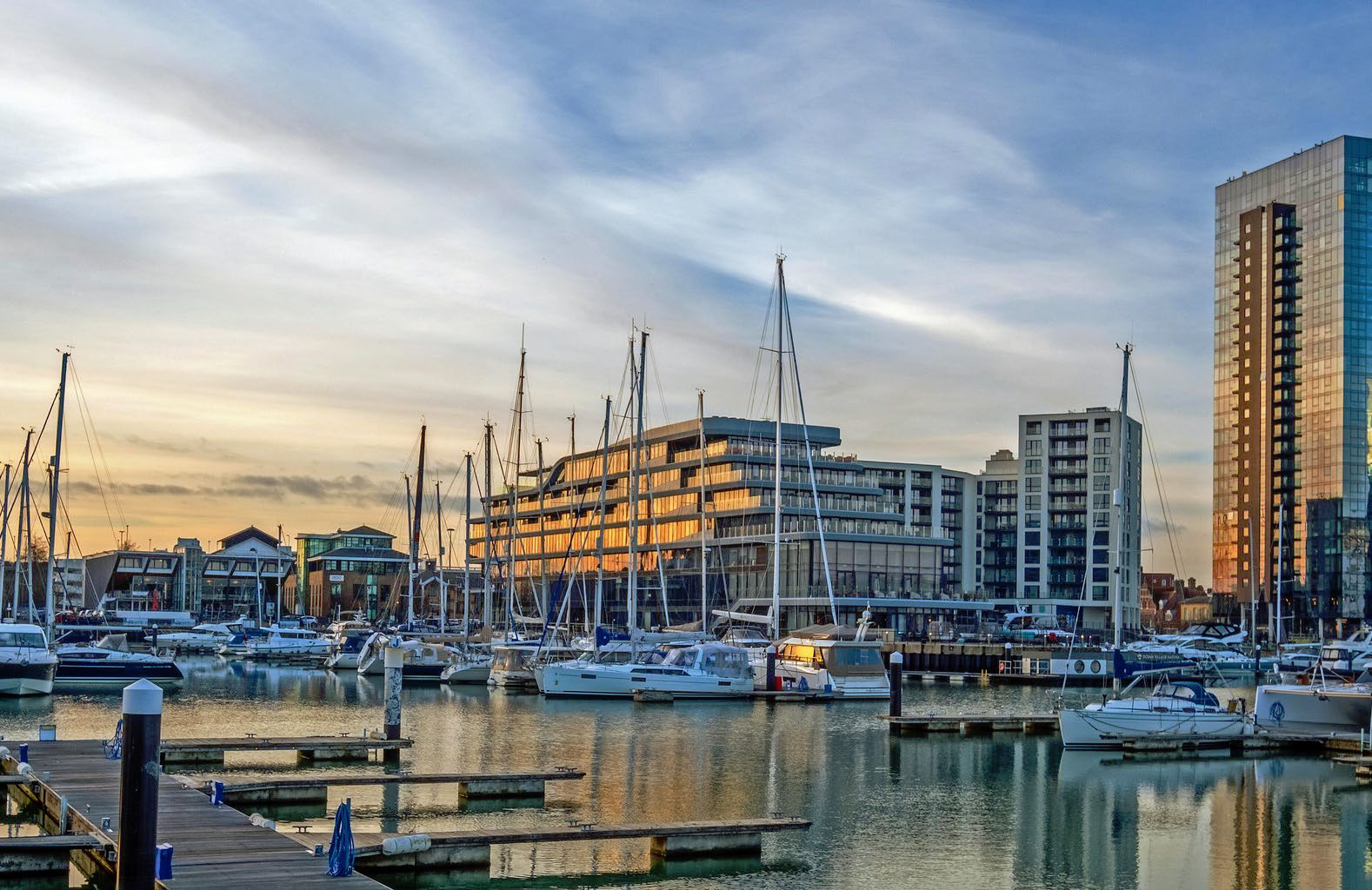 Ocean Village marina