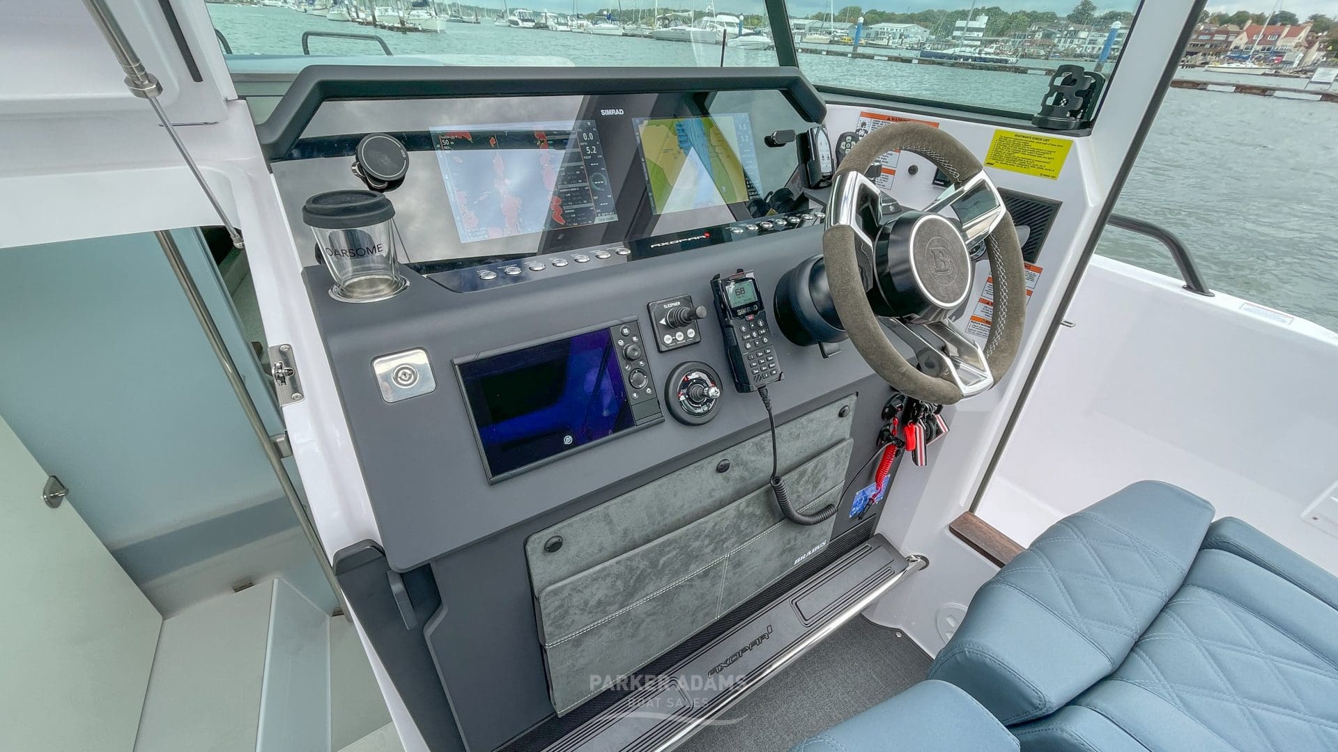 2023 – Axopar 37 Brabus edition with twin Mercury Verado V8 - Parker ...
