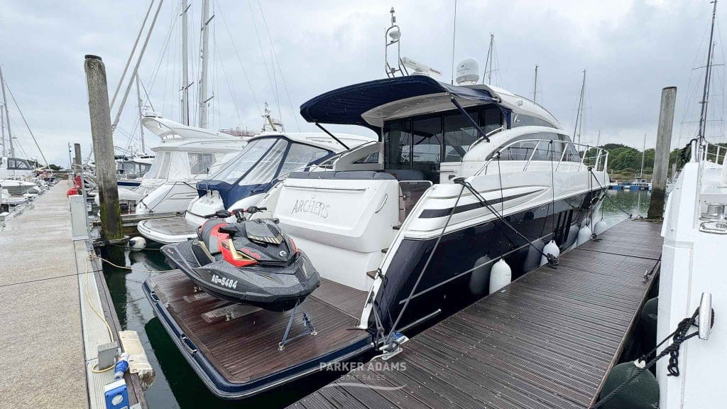 2012 – Princess V52 with Twin Caterpiller C12 Engines