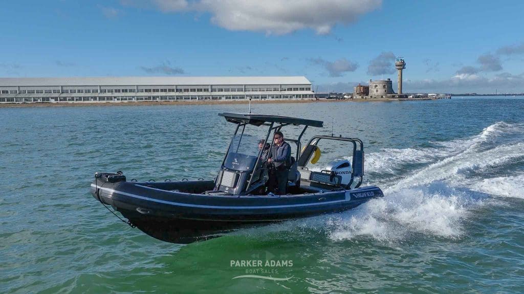 2025 – Highfield Sport 700 with a Honda 250hp outboard