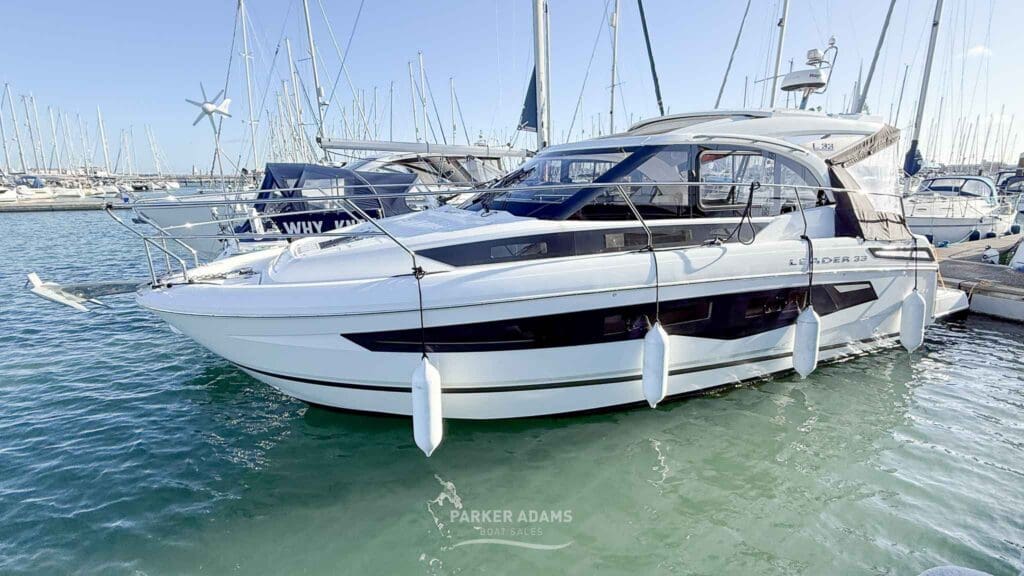 2022 – Jeanneau Leader 33 with Twin Volvo Penta D3 – 220 engines