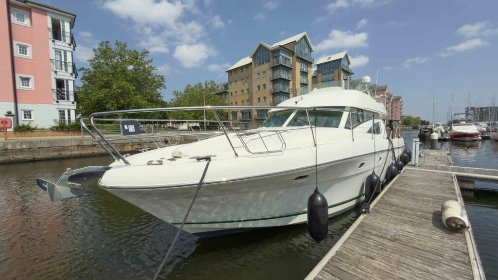 2008 – Jeanneau Prestige 46 with twin Cummins QSC 8.3 500HP engines